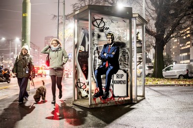 AleXsandro Palombo's new work entitled MIGA – Make Iran Great Again