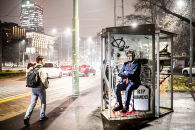 AleXsandro Palombo's new work entitled MIGA – Make Iran Great Again