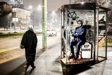 AleXsandro Palombo's new work entitled MIGA – Make Iran Great Again