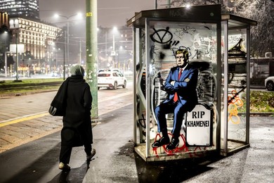 AleXsandro Palombo's new work entitled MIGA – Make Iran Great Again
