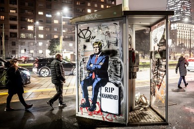 AleXsandro Palombo's new work entitled MIGA – Make Iran Great Again