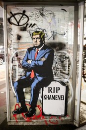 AleXsandro Palombo's new work entitled MIGA – Make Iran Great Again