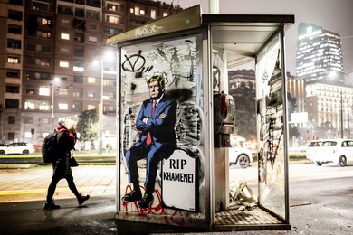 AleXsandro Palombo's new work entitled MIGA – Make Iran Great Again
