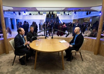 Matt Damon at the World Economic Forum
