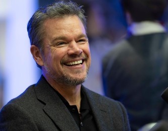Matt Damon at the World Economic Forum