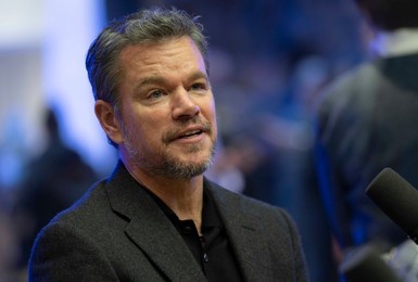 Matt Damon at the World Economic Forum
