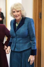 Queen Camilla Visits Domestic Abuse Services In Gloucestershire