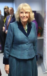 Queen Camilla Visits Domestic Abuse Services In Gloucestershire