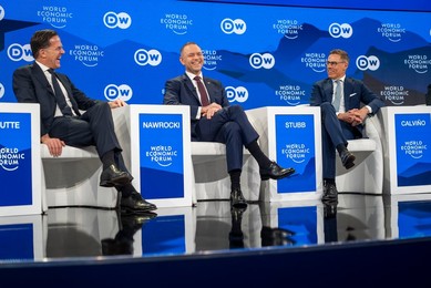 World Economic Forum Annual Meeting 2026 in Davos, Switzerland, 21 January 2026