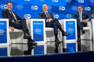 World Economic Forum Annual Meeting 2026 in Davos, Switzerland, 21 January 2026