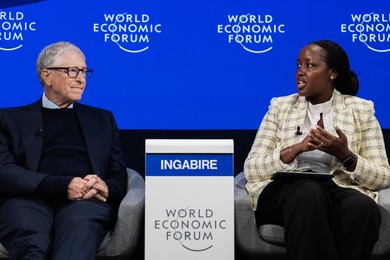 World Economic Forum Annual Meeting 2026 in Davos, Switzerland, 21 January 2026