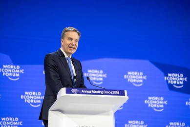 World Economic Forum Annual Meeting 2026 in Davos, Switzerland, 21 January 2026