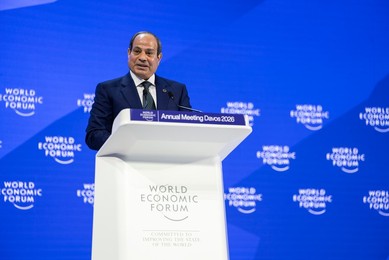 World Economic Forum Annual Meeting 2026 in Davos, Switzerland, 21 January 2026