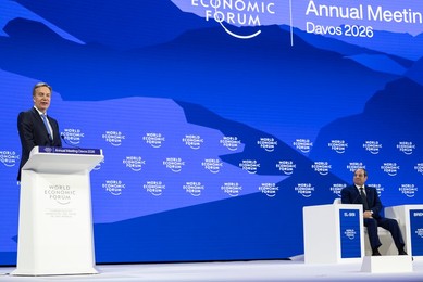 World Economic Forum Annual Meeting 2026 in Davos, Switzerland, 21 January 2026
