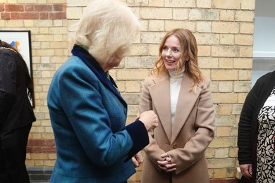 Queen Camilla visit to Cheltenham