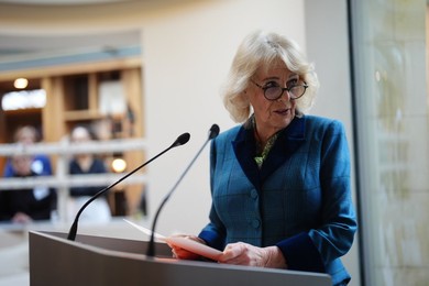 Queen Camilla visit to Cheltenham
