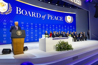 World Economic Forum Annual Meeting 2026 in Davos, Switzerland, 21 January 2026