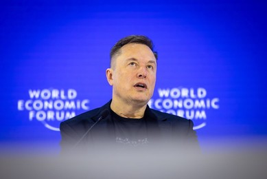 Elon Musk at the World Economic Forum 2026 Annual Meeting