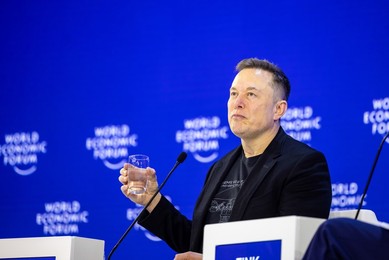 Elon Musk at the World Economic Forum 2026 Annual Meeting