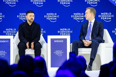 Volodymyr Zelenskyy at the World Economic Forum 2026 Annual Meeting