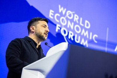 Volodymyr Zelenskyy at the World Economic Forum 2026 Annual Meeting