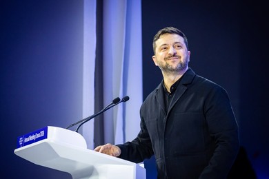 Volodymyr Zelenskyy at the World Economic Forum 2026 Annual Meeting
