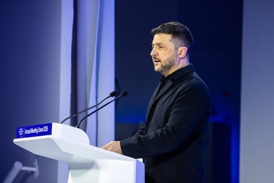 Volodymyr Zelenskyy at the World Economic Forum 2026 Annual Meeting