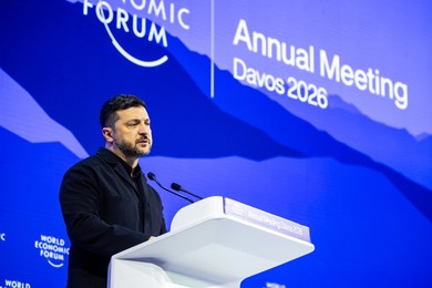Volodymyr Zelenskyy at the World Economic Forum 2026 Annual Meeting
