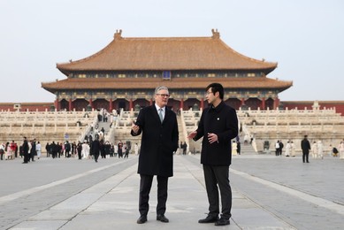 Prime Minister Keir Starmer visits the Forbidden City
