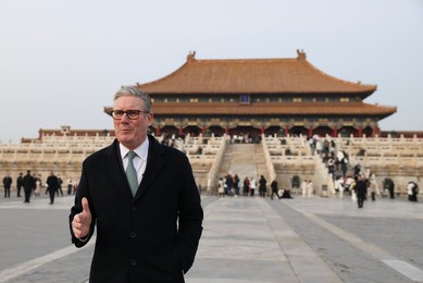 Prime Minister Keir Starmer visits the Forbidden City