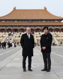 Prime Minister Keir Starmer visits the Forbidden City