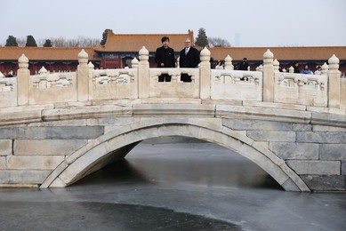 Prime Minister Keir Starmer visits the Forbidden City