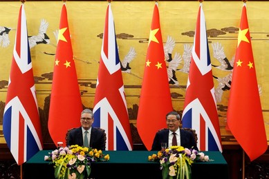 Prime Minister Keir Starmer visits China