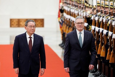 Prime Minister Keir Starmer visits China
