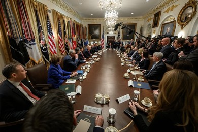 President Trump cabinet meeting