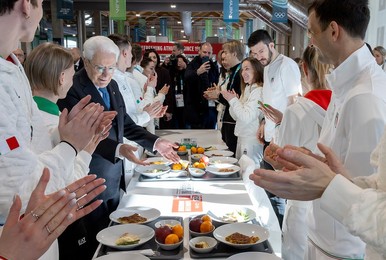 Milan-Cortina 2026 Winter Olympics: Mattarella visits the Olympic Village