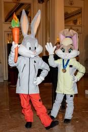 Red carpet before the Opening Ceremony of the Milan Cortina 2026 Winter Olympic Games.