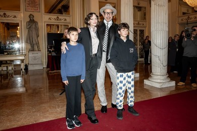 Red carpet before the Opening Ceremony of the Milan Cortina 2026 Winter Olympic Games.