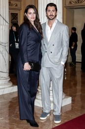 Red carpet before the Opening Ceremony of the Milan Cortina 2026 Winter Olympic Games.