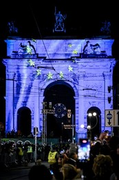 Milan-Cortina 2026 Olympics: Lighting of the Olympic cauldron at the Arco della Pace