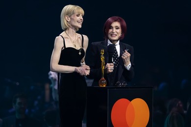 Kelly Osbourne and Sharon Osbourne at the Brit Awards 2026