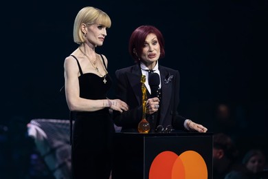 Kelly Osbourne and Sharon Osbourne at the Brit Awards 2026