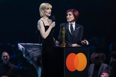 Kelly Osbourne and Sharon Osbourne at the Brit Awards 2026