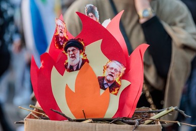 Chaharshanbe Suri, Iranian Embassy, London, UK.