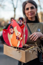 Chaharshanbe Suri, Iranian Embassy, London, UK.