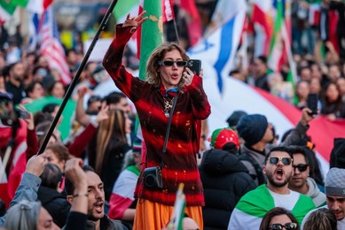 Chaharshanbe Suri, Iranian Embassy, London, UK.