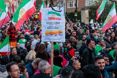 Chaharshanbe Suri, Iranian Embassy, London, UK.