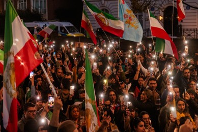 Chaharshanbe Suri, Iranian Embassy, London, UK.