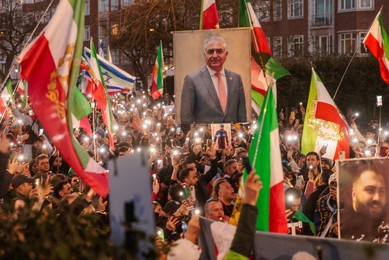 Chaharshanbe Suri, Iranian Embassy, London, UK.