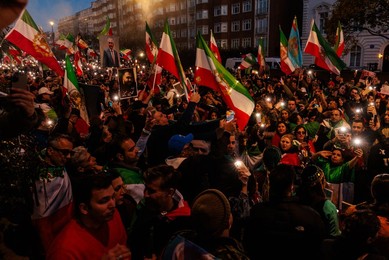 Chaharshanbe Suri, Iranian Embassy, London, UK.